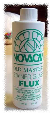 Novacan Old Master Copper Foil Solder Flux 8oz Stained Glass Supplies